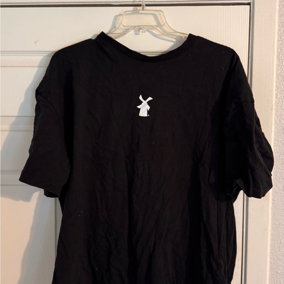 Dutch Bros Other - Dutch Bros Black Shirt with Blue Windmill Tag
